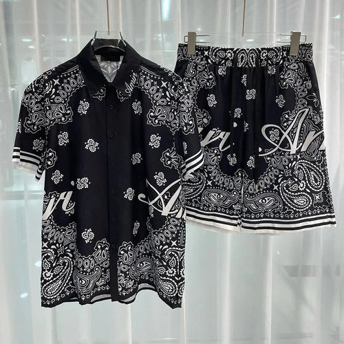 Men vacation casual beach set