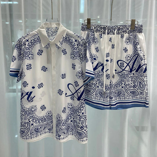 Men vacation casual beach set
